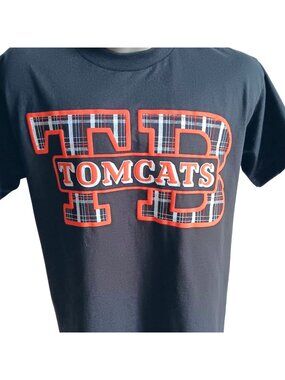 Tom Bean Texas Vintage T-shirt Large Single Stitch 1990's Baseball T-shirt L